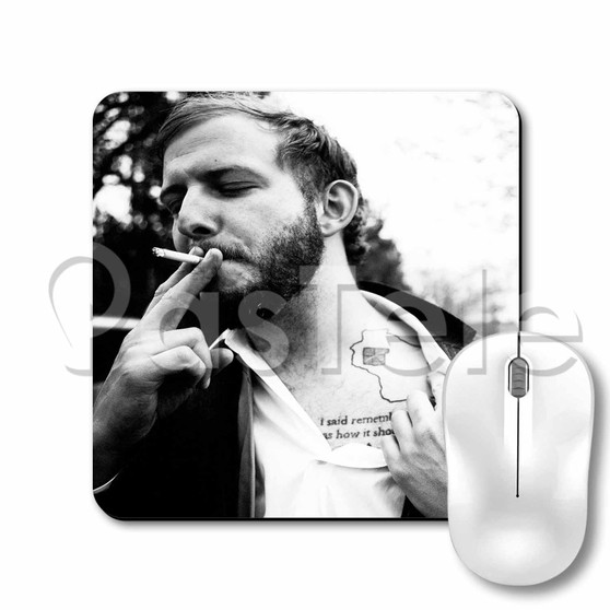 Justin Vernon Bon Iver Custom Printed Computer Mouse Pad Personalized