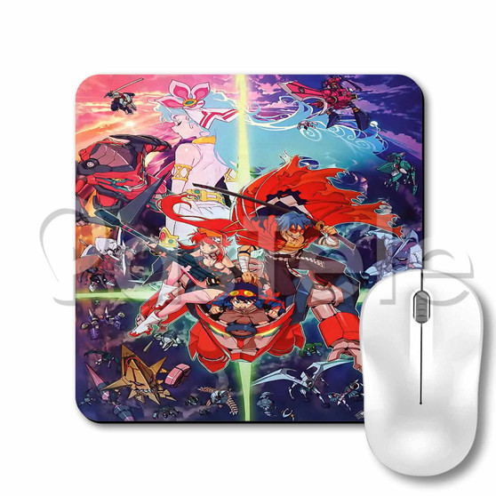 Tengen Toppa Gurren Lagann Custom Printed Computer Mouse Pad Personalized