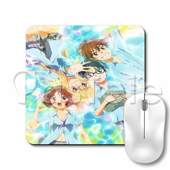Your Lie in April Custom Printed Computer Mouse Pad Personalized