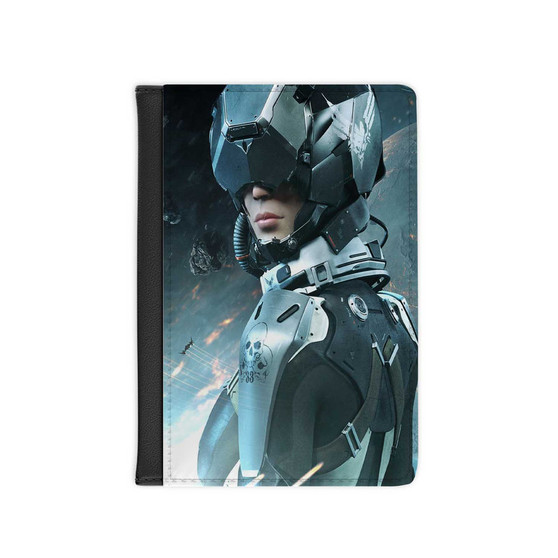Pastele EVE Valkyrie Ran Custom Passport Cover Accessory Gift for Traveler Card Holder and Credit Card ID Holder