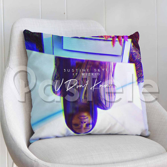Justine Skye U Don t Know ft Wizkid Custom Pillow Decorative Cushion Cover