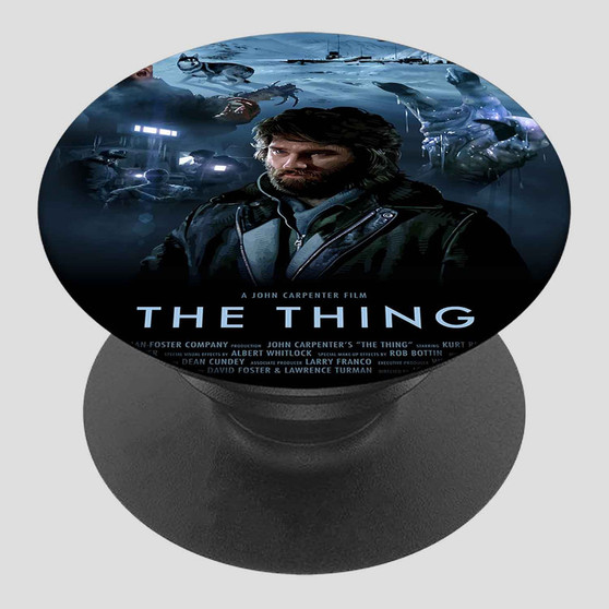 Pastele The Thing Custom Phone Grip Holder Pop-able Phone Stands Grip Finger Round Foldable Mobile Phone Holder Accessory