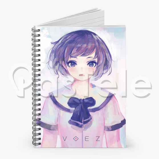 VOEZ Custom Personalized Spiral Notebook Cover Prin Ruled Line