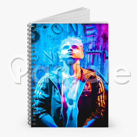 Why Dont We Corbyn Benson Custom Personalized Spiral Notebook Cover Prin Ruled Line