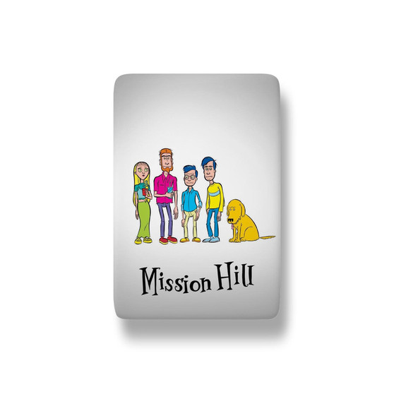 Pastele Mission Hill Custom Refrigerator Fridge Magnet Glossy Finish for House Kitchen Decoration