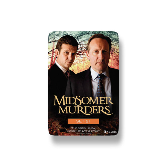 Pastele Midsomer Murders Custom Refrigerator Fridge Magnet Glossy Finish for House Kitchen Decoration