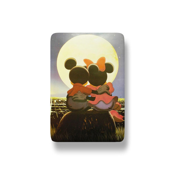 Pastele Mickey and Minnie Mouse Custom Refrigerator Fridge Magnet Glossy Finish for House Kitchen Decoration