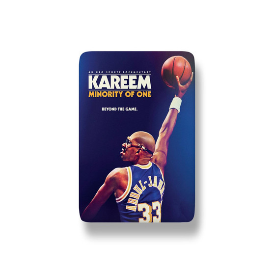 Pastele Kareem Abdul Jabbar Minority of One Custom Refrigerator Fridge Magnet Glossy Finish for House Kitchen Decoration