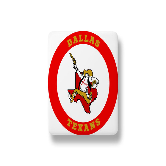 Pastele Dallas Texans NFL Custom Refrigerator Fridge Magnet Glossy Finish for House Kitchen Decoration
