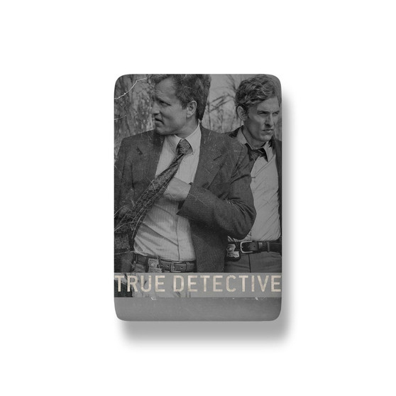 Pastele True Detective Custom Refrigerator Fridge Magnet Glossy Finish for House Kitchen Decoration