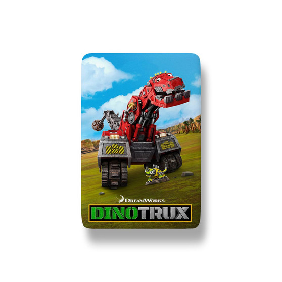 Pastele Dinotrux Custom Fridge Magnet Refrigerator Glossy Finish for House Kitchen Decoration