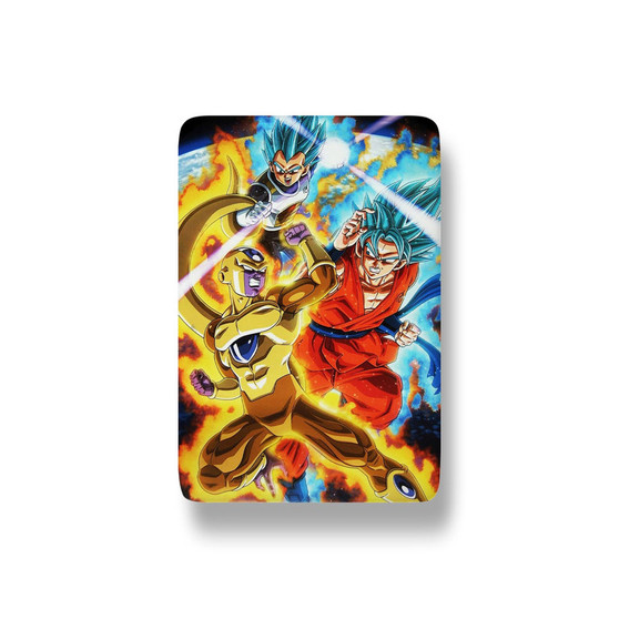 Pastele Dragon Ball Super Saiyan God Blue Custom Fridge Magnet Refrigerator Glossy Finish for House Kitchen Decoration