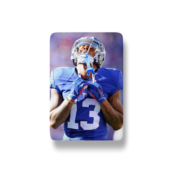 Pastele Odell Beckham Jr Arts Custom Fridge Magnet Refrigerator Glossy Finish for House Kitchen Decoration
