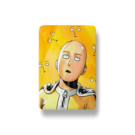 Pastele One Punch Man Yellow Custom Fridge Magnet Refrigerator Glossy Finish for House Kitchen Decoration