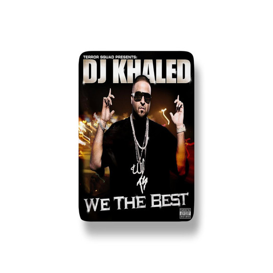 Pastele DJ Khaled We The Best Custom Fridge Magnet Refrigerator Glossy Finish for House Kitchen Decoration