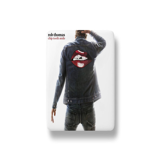 Pastele Rob Thomas Chip Tooth Smile Custom Fridge Magnet Refrigerator Glossy Finish for House Kitchen Decoration