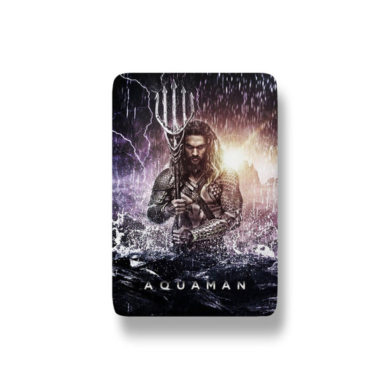 Pastele Aquaman Movie Custom Fridge Magnet Refrigerator Glossy Finish for House Kitchen Decoration