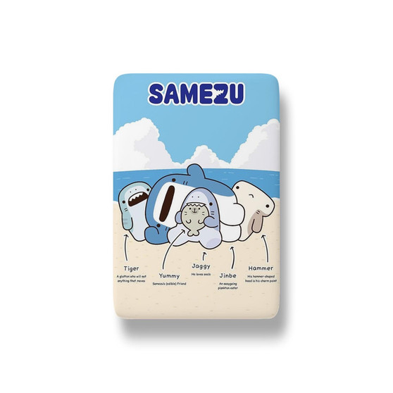 Pastele Samezu Shark Custom Fridge Magnet Refrigerator Glossy Finish for House Kitchen Decoration