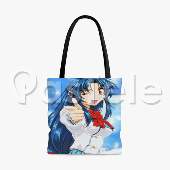 Kaname Chidori Full Metal Panic Custom Personalized Tote Bag Polyester Cotton Bags