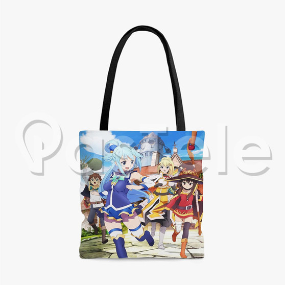 Kono Suba Custom Personalized Tote Bag Polyester Cotton Bags