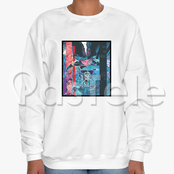 Ghost in the Shell Custom Unisex Crewneck Sweatshirt Cotton Polyester Fabric