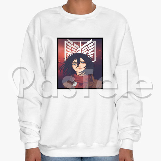 Shingeki No Kyojin V Attack on Titan Custom Unisex Crewneck Sweatshirt Cotton Polyester Fabric
