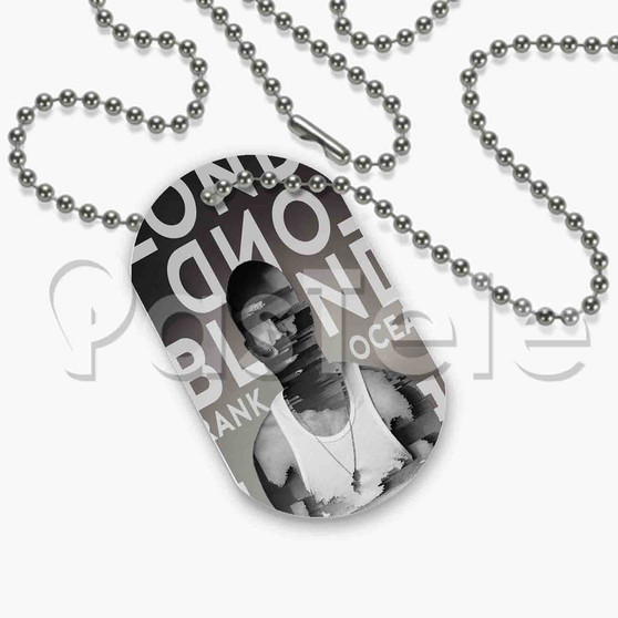 Frank Ocean Blond Custom Personalized Dog Tags ID Name Tag Pet Tag Pendant