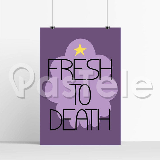 Lumpy Space Princess Adventure Time Silk Poster Print Wall Decor 20 x 13 Inch 24 x 36 Inch