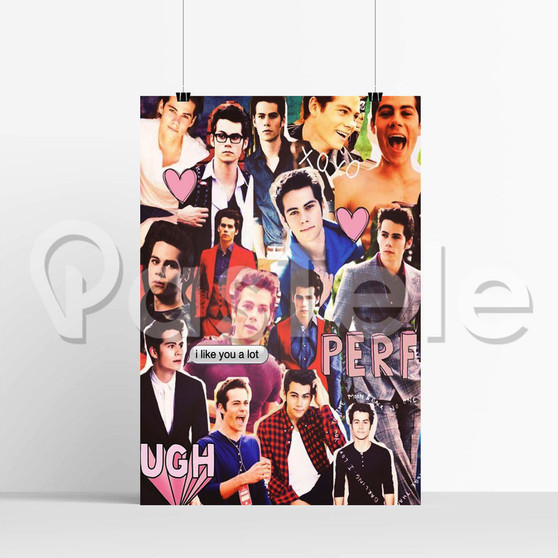 Dylan O Brien Collage Silk Poster Print Wall Decor 20 x 13 Inch 24 x 36 Inch