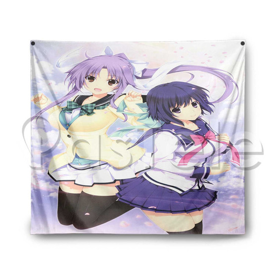 Pretty x Cation 2 The Animation Custom Printed Silk Tapestry Indoor Wall Decor Hanging Home Art Decorative Wall Painting Poster