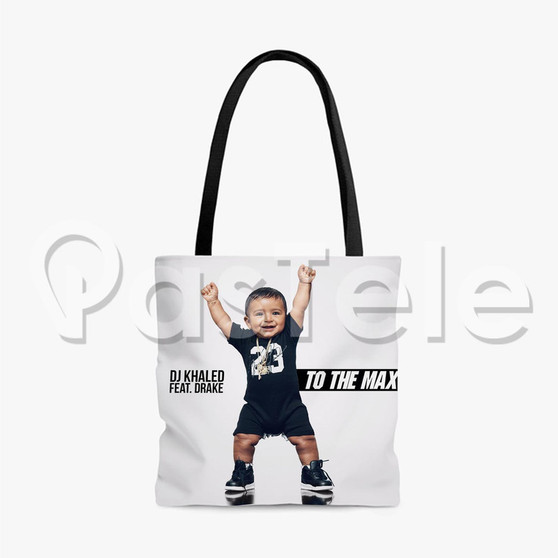 DJ Khaled To the Max Custom Personalized Tote Bag Polyester Cotton Bags  Unisex