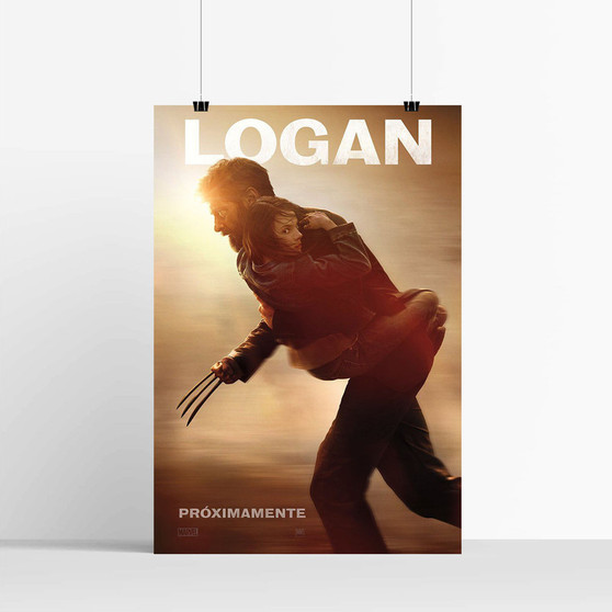 logan Silk Poster Wall Decor 20 x 13 Inch 24 x 36 Inch