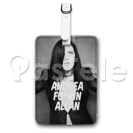 Andrea Allan Custom Luggage Tags PU Leather Travel Baggage Name ID Labels Tag