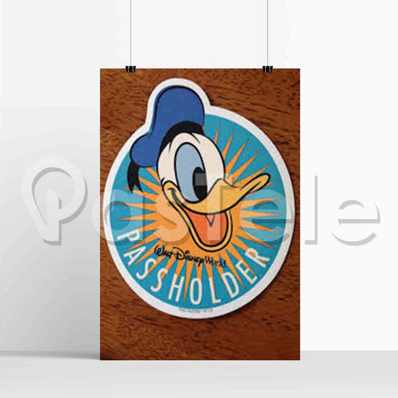 donald duck car magnet Silk Poster Print Wall Decor 20 x 13 Inch 24 x 36 Inch Home Decor