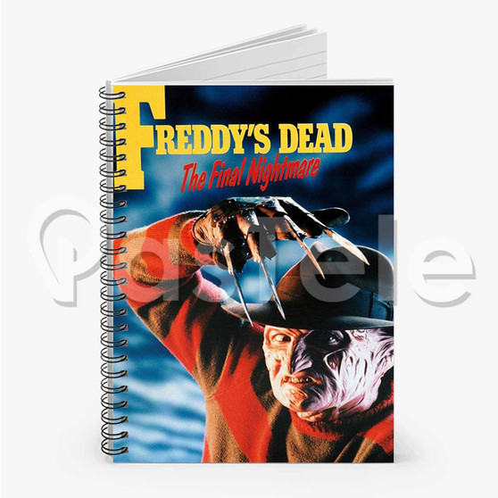 A Nightmare on Elm Street Freddy s Dead The Final Nightmare 2 Custom Personalized Spiral Notebook Cover Prin Ruled Line Book