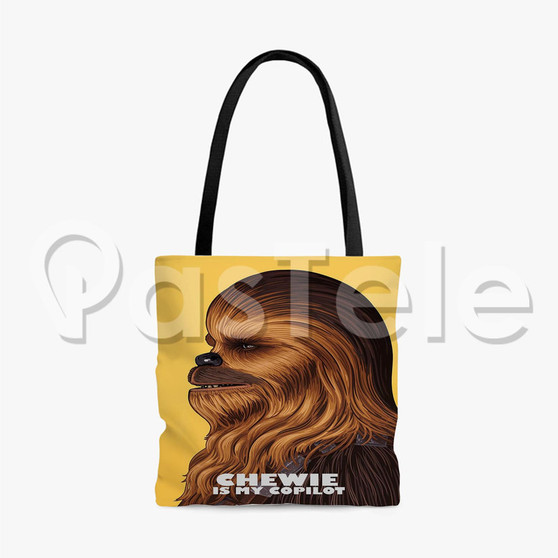 Chewbacca Custom Personalized Tote Polyester Cotton Bags Unisex