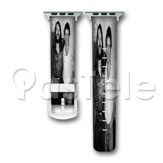 Bob Seger and Bruce Springsteen Custom Personalized Apple Watch Band 38mm 40mm 42mm 44mm Leather PU Watch
