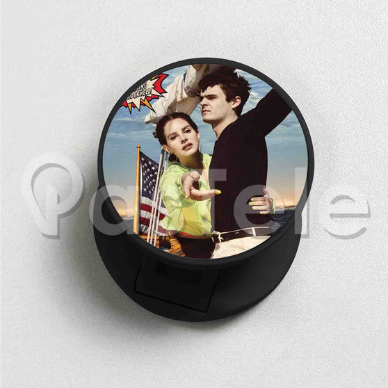 Lana Del Rey NFR Custom Round Cell Phone Folding Holder Finger Grip