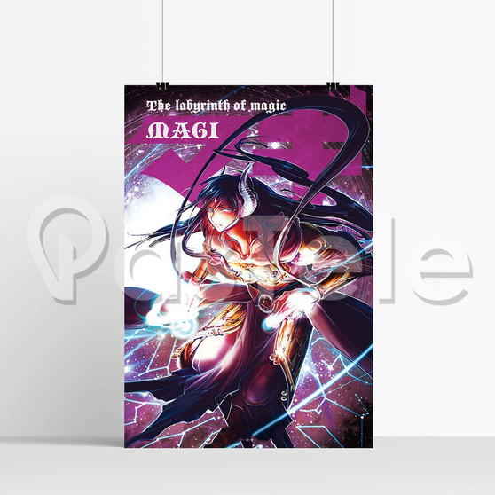 Magi The Labyrinth of Magic 2 Custom Art Silk Poster Print Wall Decor 20 x 13 Inch 24 x 36 Inch
