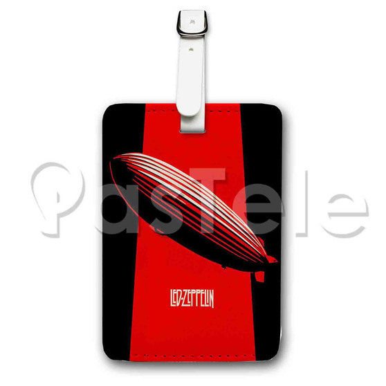 Led Zeppelin 2 Custom Personalized Luggage Tags PU Leather Travel Baggage Name ID Labels