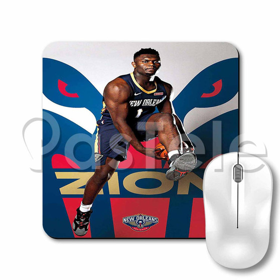 Zion Williamson New Orleans Pelicans NBA Custom Personalized Printed Computer Mouse Pad Personalized