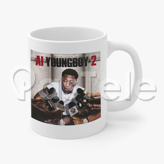 Young Boy Never Broke Again Make No Sense Custom Personalized Printed Mug Ceramic 11oz Cup Coffee Tea Milk
