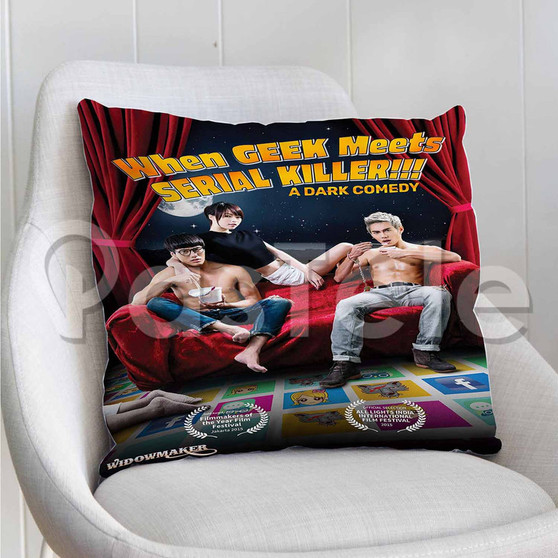 When Geek Meets Serial Killer Custom Personalized Pillow Decorative Cushion Sofa Cover