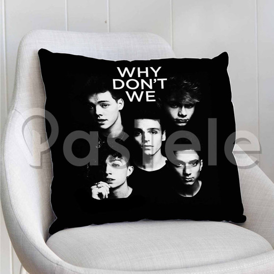 Why Don t we Custom Personalized Pillow Decorative Cushion Sofa Cover