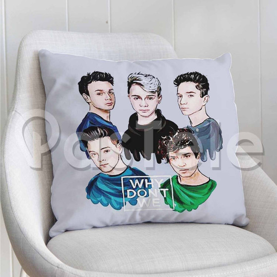 Why Don t We 2 Custom Personalized Pillow Decorative Cushion Sofa Cover