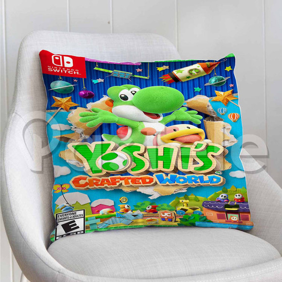 Yoshi s Crafted World Custom Personalized Pillow Decorative Cushion Sofa Cover