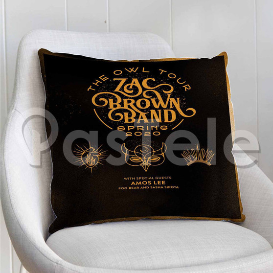 Zac Brown The Owl Tour Custom Personalized Pillow Decorative Cushion Sofa Cover