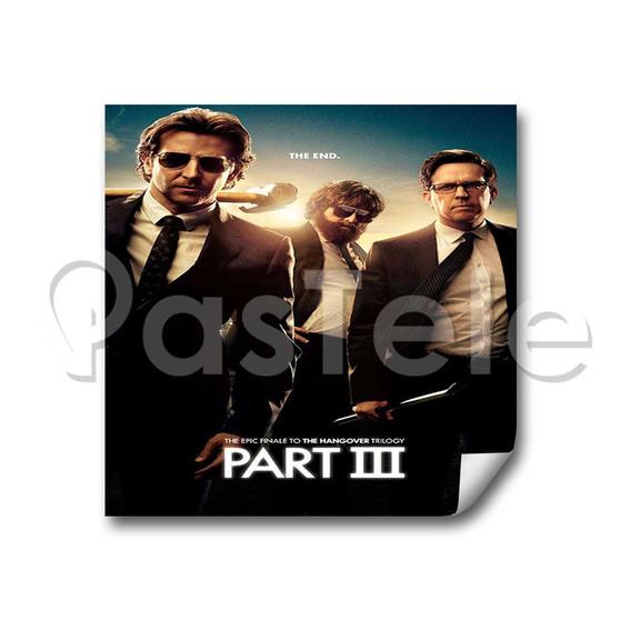 The Hangover Part III Custom Personalized Stickers White Transparent Vinyl Decals