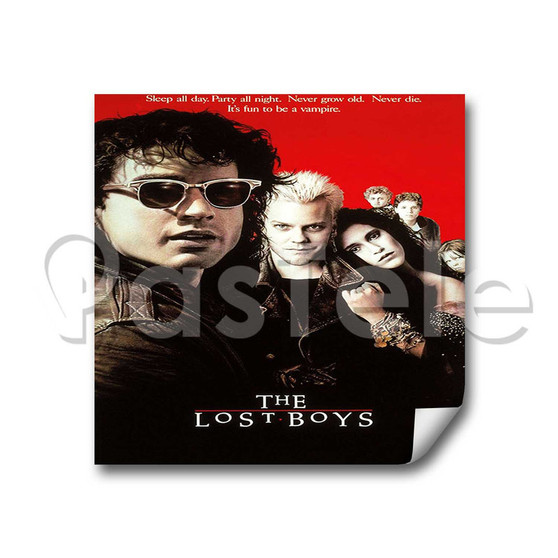 The Lost Boys Custom Personalized Stickers White Transparent Vinyl Decals