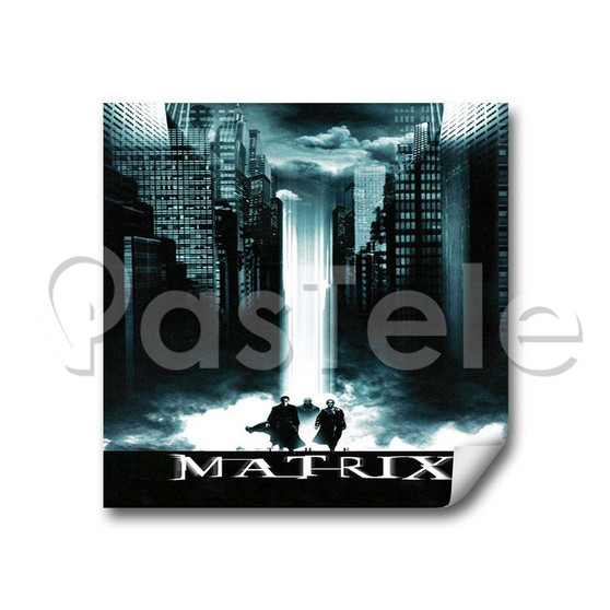 The Matrix Custom Personalized Stickers White Transparent Vinyl Decals